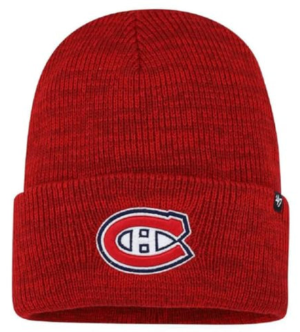 Montreal Canadiens Red Brain Freeze Winter Cuffed Knit Hat Cap Adult Men's Beanie