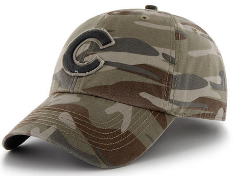 Chicago Cubs MLB '47 Faded Camo Tarpoon Clean Up Hat Cap Adult Men's Adjustable