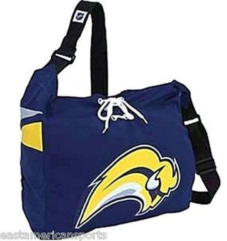 Buffalo Sabres MVP NHL Jersey Messenger Purse Tote Bag Shoelace Books Laptop