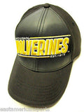 Michigan Wolverines NCAA Est 1817 Hat Cap Blue Gray Yellow Logo Adult Adjustable