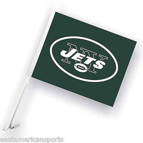 New York Jets NFL Car Flag Window Pole Banner Auto Truck Football Fan Tailgate