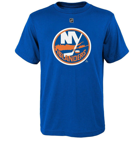 New York Islanders NHL Reebok Center Ice Blue Short Sleeve T-Shirt Men's S