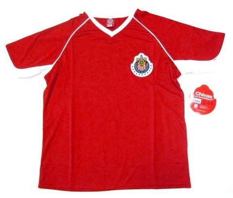 Chivas Club Deportivo Guadalajara Red Jersey Shirt Soccer Futbol Men's XL