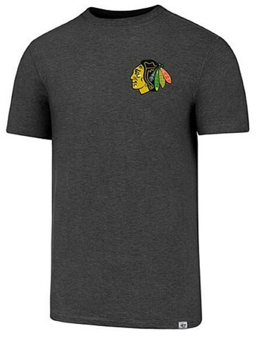 Chicago Blackhawks NHL '47 Forward Gravity Black Shift Tee T-Shirt Men's XXL 2XL