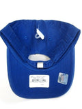 New York Giants NFL Reebok Blue Relaxed Slouch Hat Cap Women's White NY Logo