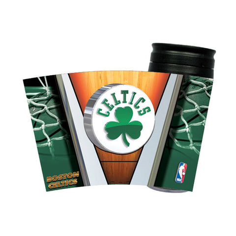 Boston Celtics NBA 16oz Insulated Travel Tumbler Coffee Mug