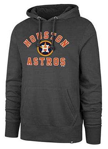 Houston Astros MLB '47 Charcoal Varsity Arch Headline Hoodie Men's Large L