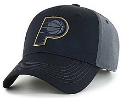 Indiana Pacers NBA Fan Favorite Blackball Black Tonal Hat Cap Adult Men's Adjustable