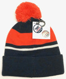 Detroit Tigers MLB Fan Favorite Navy Blue Pom Knit Hat Cap Adult Winter Beanie