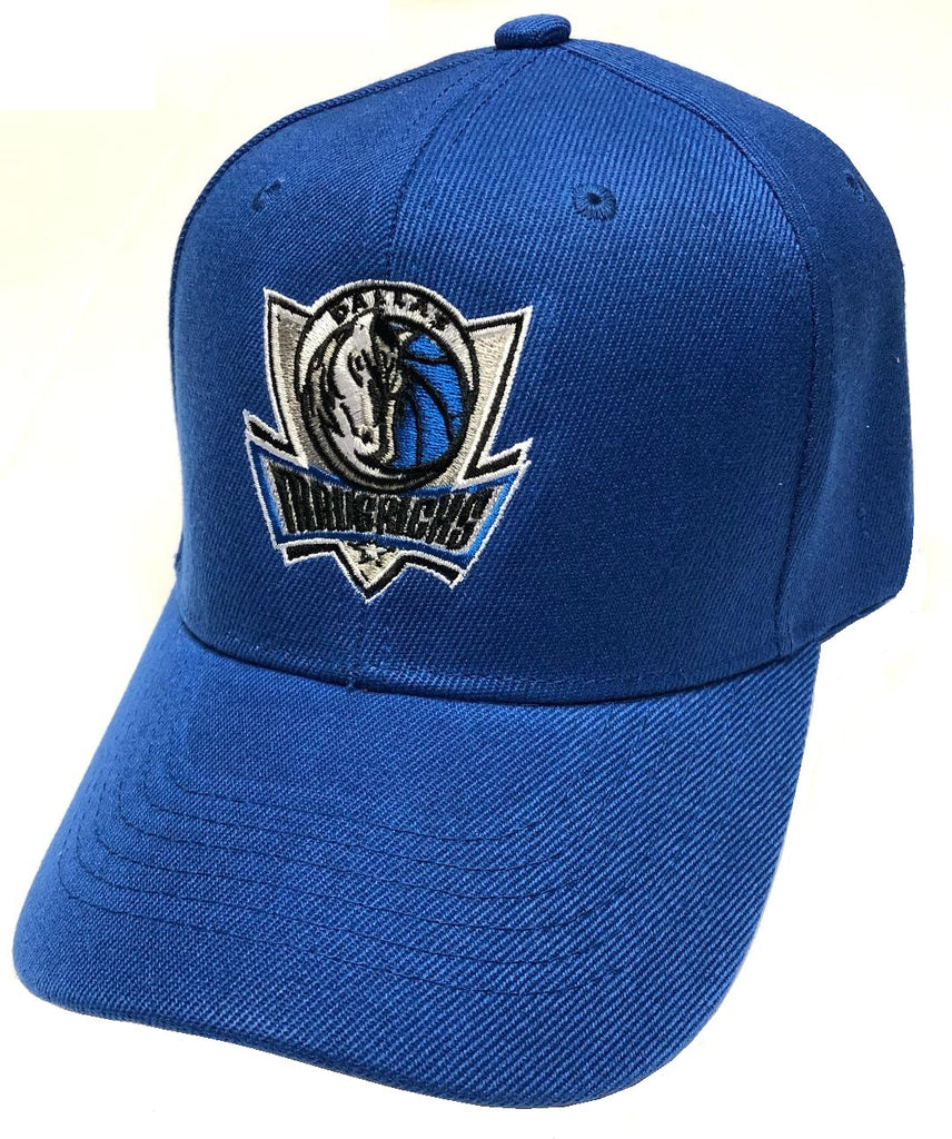 Dallas Mavericks NBA Team Apparel Royal Blue Vintage Hat Cap Adult