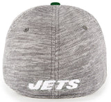 New York Jets NFL '47 Contender Verona Gray Hat Cap Flex Stretch Fit Adult Men's OSFA