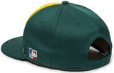 Oakland Athletics A's OC Sports Colorblock Flat Brim Hat Cap Adult Men's Adjustable