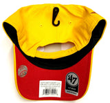 Anaheim Angels MLB '47 MVP Yellow Cooperstown Vintage Hat Cap Men's Snapback