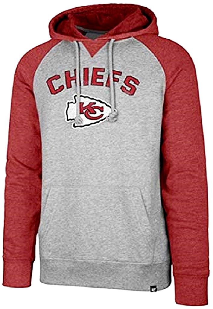 Men's Nike Red/Gold Kansas City Chiefs Historic Raglan Crew Performance Sweater Size: Medium