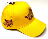 Anaheim Angels MLB '47 MVP Yellow Cooperstown Vintage Hat Cap Men's Snapback