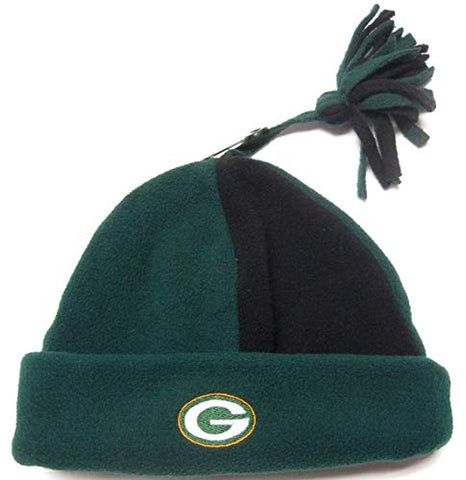 Reebok Green Bay Packers Green Tassel Knit Beanie