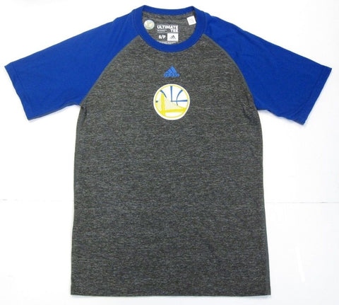 Golden State Warriors NBA Adidas Ultimate Tee T-Shirt Climalite Dri-Fit Men's