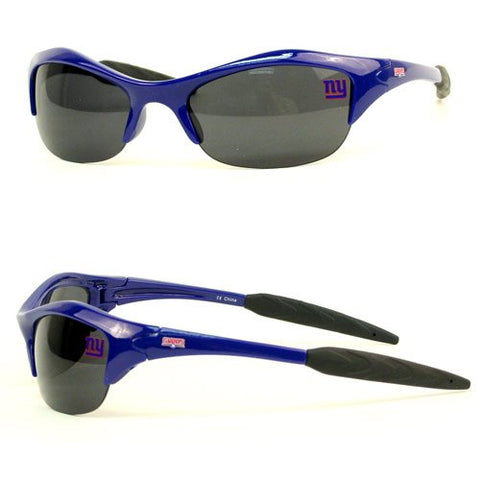 New York Giants NFL Sport Blade Rimless Frame Sunglasses UV Protection