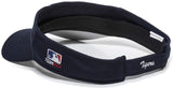 Detroit Tigers MLB OC Sports Mesh Sun Visor Golf Hat Cap Navy Blue D Logo Adult Men's Adjustable