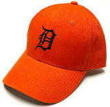 Detroit Tigers MLB Fan Favorite MVP Basic Orange Hat Cap Adult Men's Adjustable