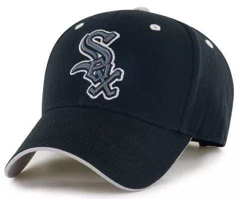 Chicago White Sox MLB Fan Favorite Black Tonal Money Maker Hat Cap Adjustable