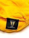 Buffalo Sabres NHL CCM Vintage Yellow Knit Inner Fleece Stripe Hat Cap Beanie