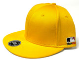 OC Sports Q3 Yellow Gold Rare Blank MLB Baseball Hat Cap Adult Men's Adjustable