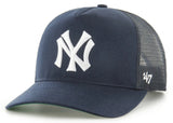 New York Yankees MLB '47 Vintage Cooperstown Hitch Navy Blue Mesh Hat Cap Men's Snapback