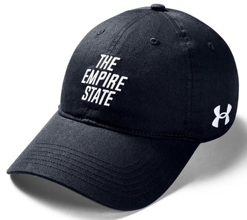 Under Armour The Empire State NY Black Relaxed Dad Hat Cap Adult Adjustable
