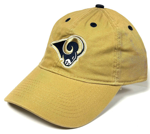 Los Angeles Rams NFL Vintage Reebok Khaki Gold Relaxed Fit Hat Cap Adjustable