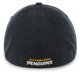 Pittsburgh Penguins NHL '47 Franchise Vintage Classic Black Hat Cap Men's Fitted