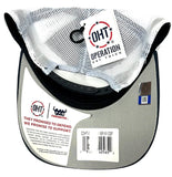 New York Jets NFL OHT Vintage USA Flag Hat Cap Blue White Mesh Men's Snapback