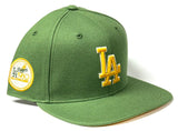 Los Angeles Dodgers MLB '47 Captain Sure Shot 1980 All-Star Game Fatigue Green Hat Cap Men's Snapback
