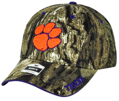 Clemson Tigers NCAA Fan Favorite Mossy Oak Camo Hat Cap Adult Men's Adjustable