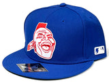 Atlanta Braves MLB OC Sports Elite 1972 Blue Vintage Hat Cap Men's Fitted 7 5/8