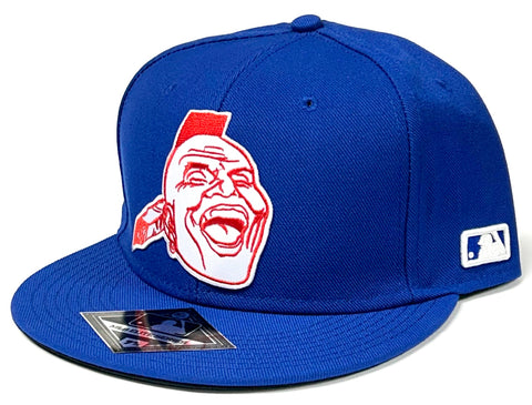 Atlanta Braves MLB OC Sports Elite 1972 Blue Vintage Hat Cap Men's Fitted 7 5/8