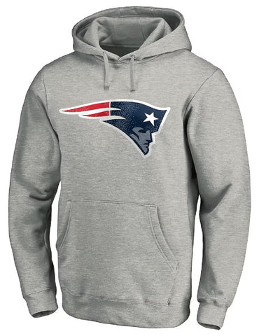 New England Patriots NFL '47 Gray Knockaround Hoodie Pullover Men's XXXL 3XL