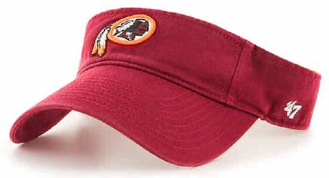 Washington Redskins NFL '47 Visor Red Clean Up Golf Hat Cap Adult Men's Adjustable