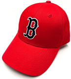 Boston Red Sox MLB Fan Favorite MVP Basic Red Hat Cap Adult Men's Adjustable