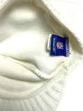 Buffalo Bills NFL Reebok Throwback White Visor Knit Billed Hat Cap Beanie Adult