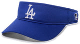 Los Angeles Dodgers MLB OC Sports Blue Mesh Golf Visor Hat Cap Adult Men's Adjustable