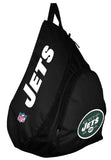 New York Jets NFL Black SlingBack Book Bag Camera Case Back Pack School Travel