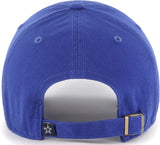 Dallas Cowboys NFL '47 Royal Blue Clean Up Relaxed Dad Hat Cap Men's Adjustable