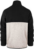 Las Vegas Raiders NFL '47 Kodiak 1/4 Zip Black Fleece Jacket Sweater Men's Large