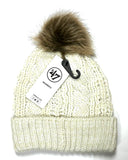 Buffalo Bills NFL '47 Throwback Retro Ivory White Pom Knit Hat Cap Adult Beanie