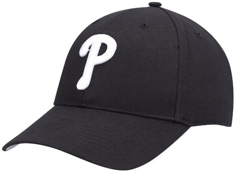 Philadelphia Phillies MLB OTS Black All-Star White Logo Hat Cap Men's Adjustable