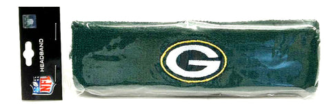 Green Bay Packers NFL Vintage Throwback Green Headband Sweatband Adult