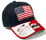Cleveland Indians MLB OHT Vintage USA Flag Hat Cap Blue Two Tone Men's Snapback