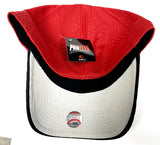 Outdoor Cap Red Black Blank MLB Baseball Jersey Hat ProFlex Stretch Fit L/XL