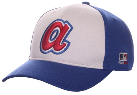 Atlanta Braves MLB OC Sports Cooperstown White Legacy Vintage Throwback Hat Cap Adult Men's Adjustable